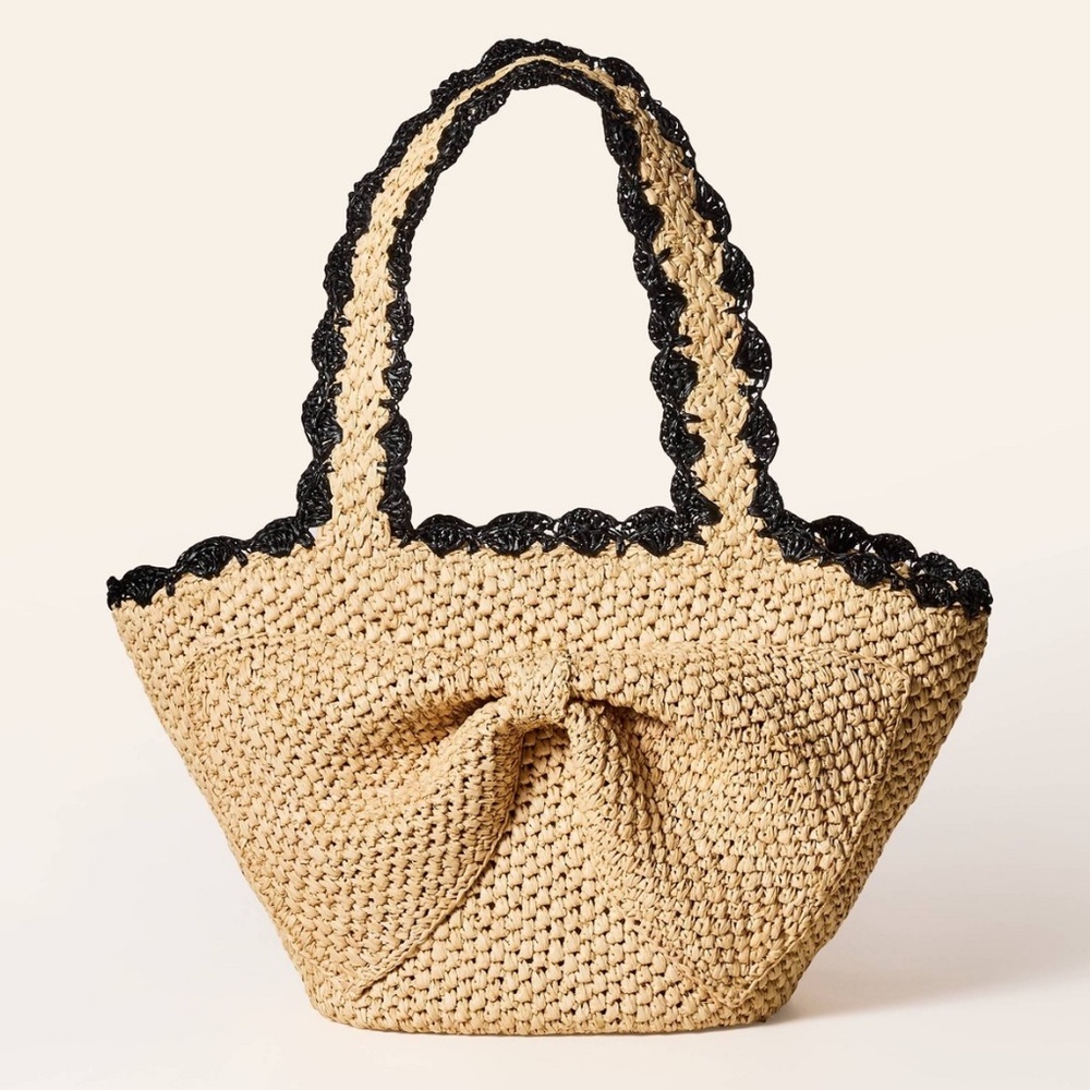 Raffia Bow Tote Bag - kate spade new york x Target Natural